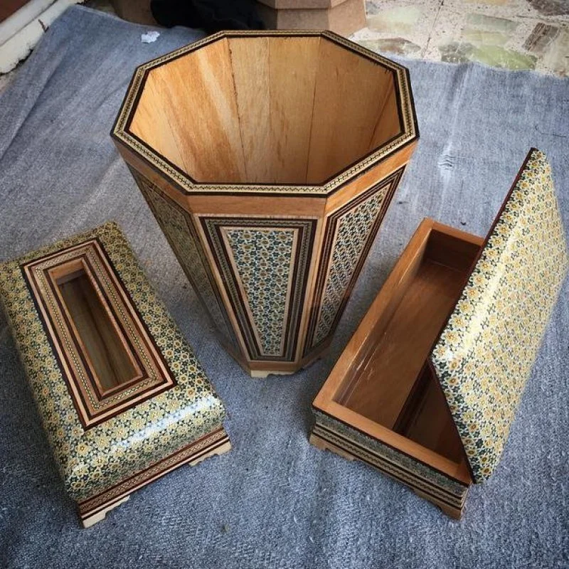 جادستمال جاکاردی و سطل خاتم - Image 8