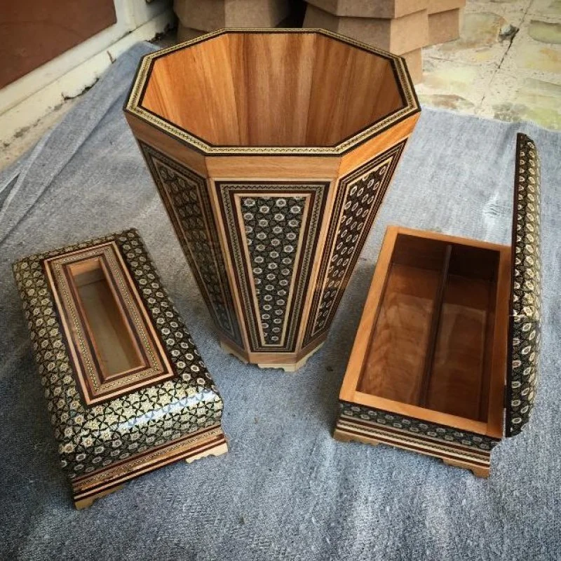 جادستمال جاکاردی و سطل خاتم - Image 11