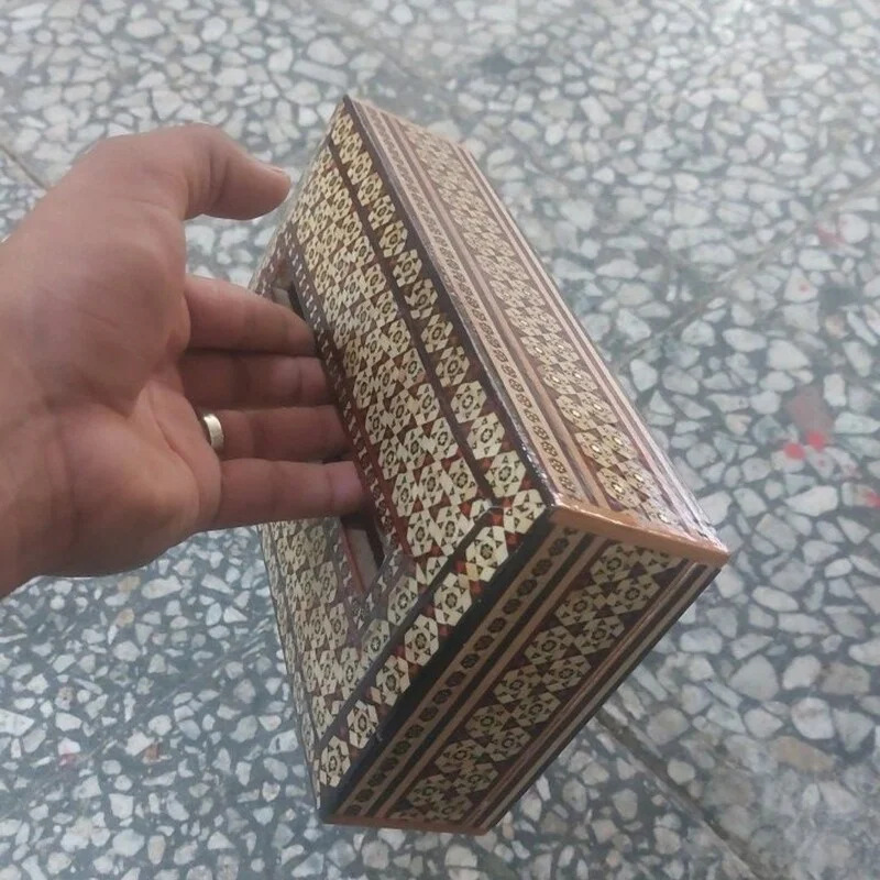 جادستمال خاتم چوبی بغل صاف - Image 2