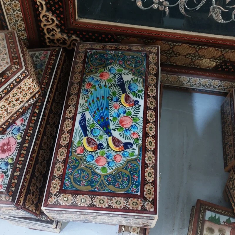 جعبه جواهرات سایز11در21 خاتم - Image 3