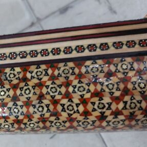 جادستمال خاتم چوبی نارنجی