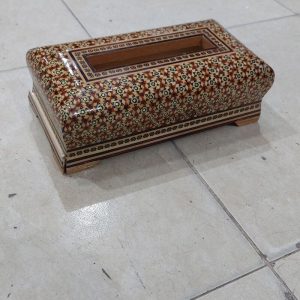 جادستمال خاتم چوبی نارنجی (کپی)