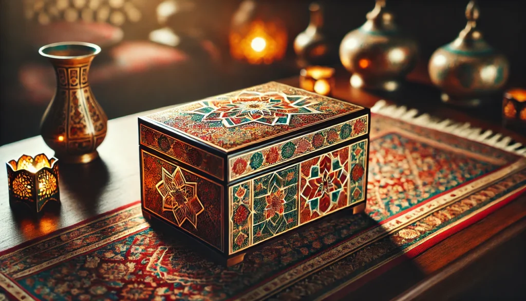 جعبه خاتم کاری اصفهان