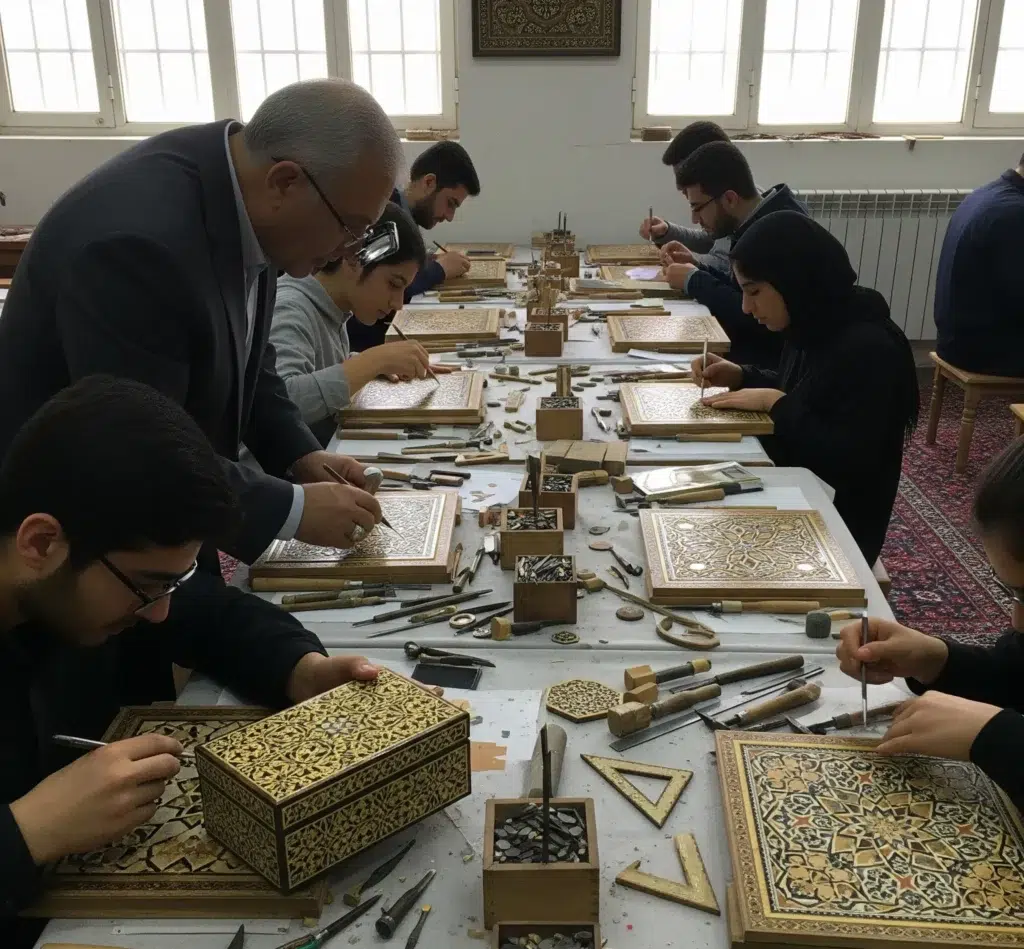 محصولات خاتم کاری اصفهان