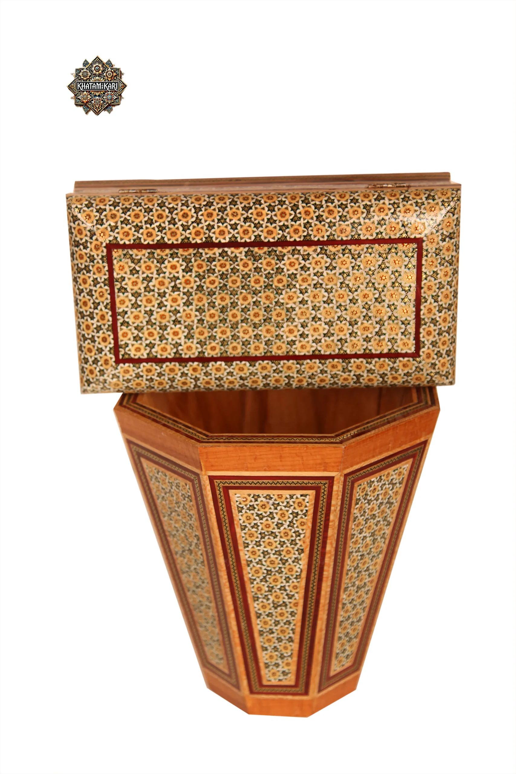 جادستمال جاکاردی و سطل خاتم - Image 9