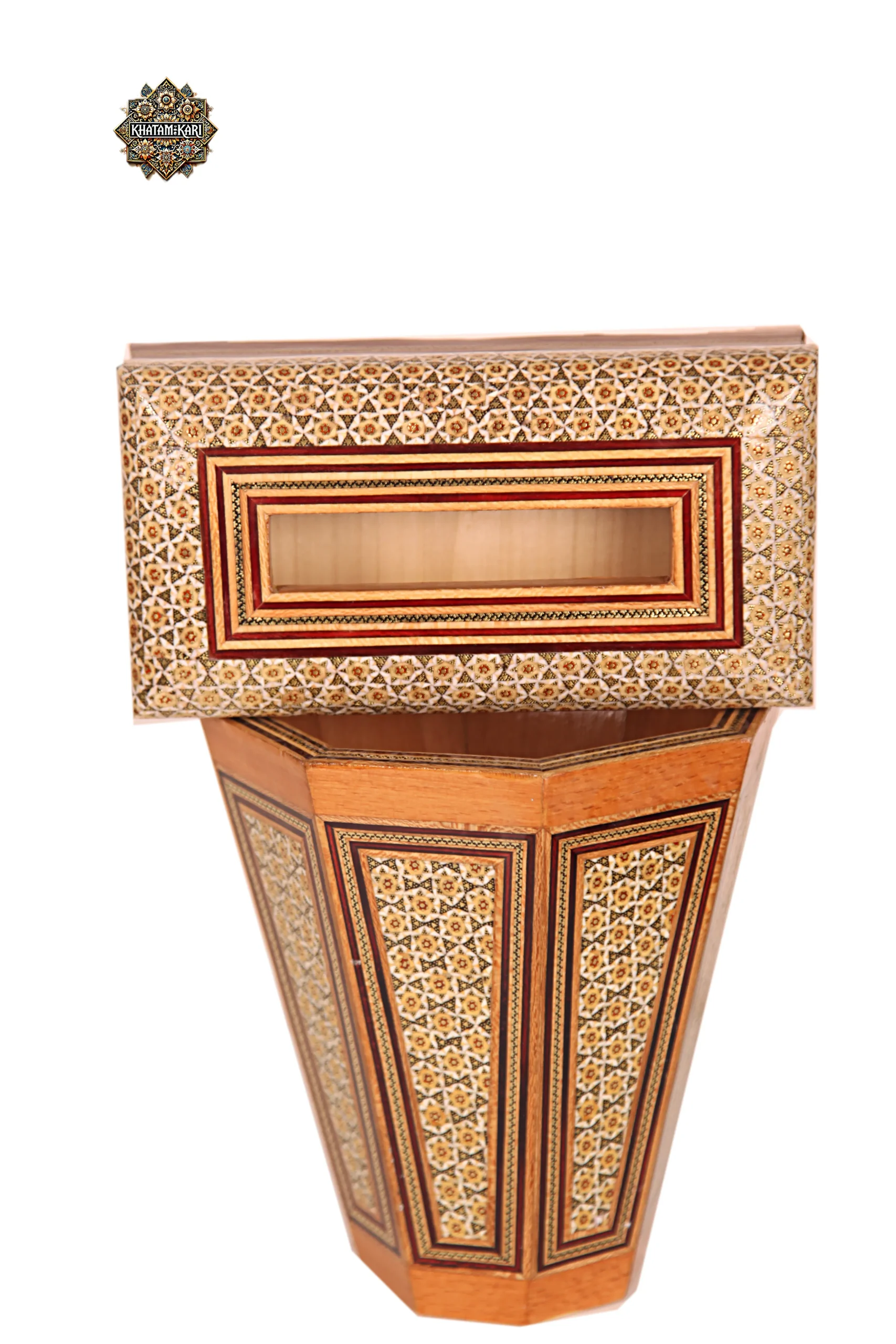 جادستمال جاکاردی و سطل خاتم - Image 4