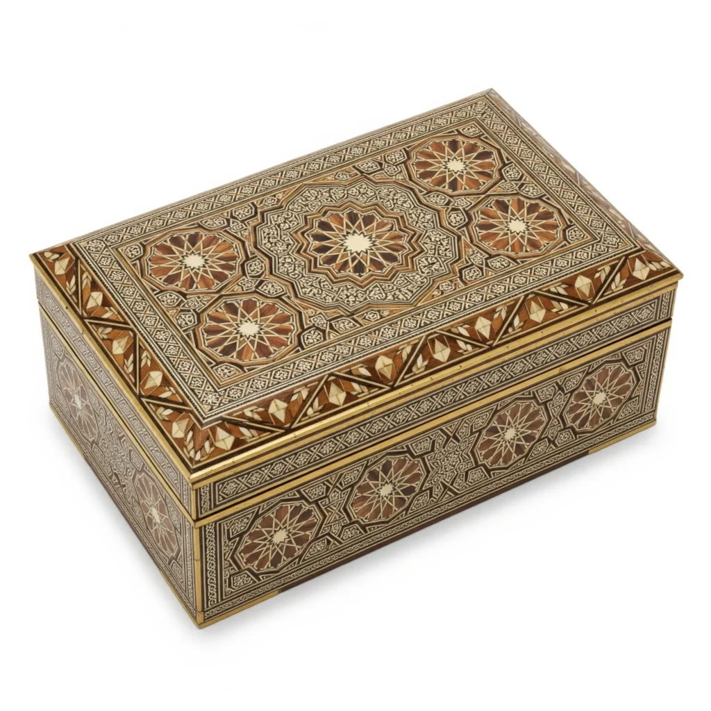 جعبه خاتم کاری اصفهان